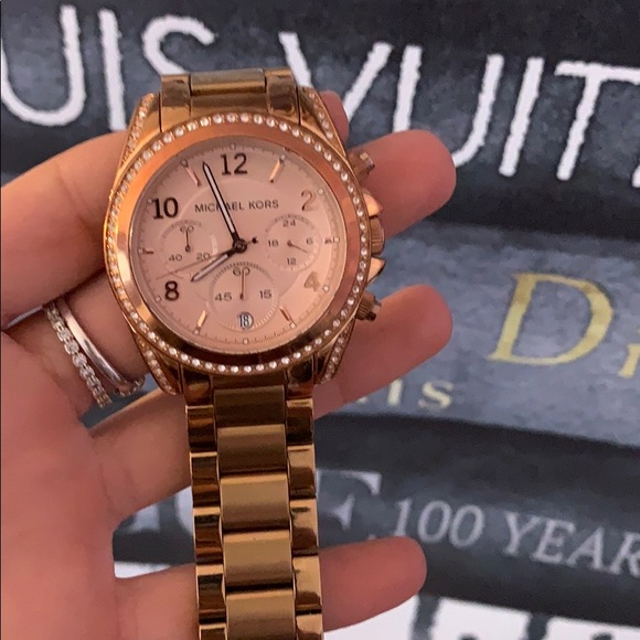 MK Gold watch